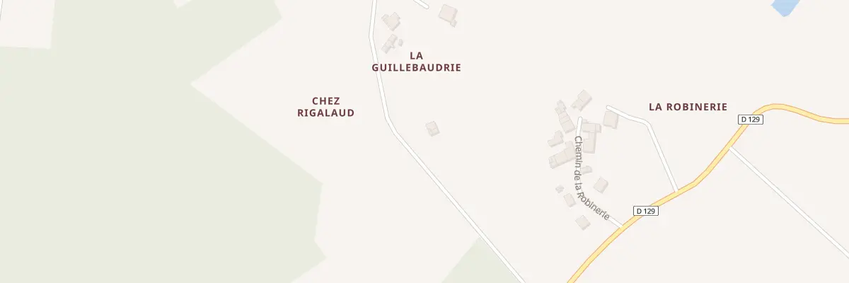 Plan du 2 Che de la Guilbauderie à Saint-André-de-Lidon