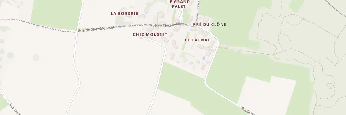 Plan du 7 Imp de Chez Mousset aux Essards