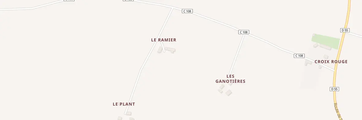 Plan du 224 Le Haut Ramier à Passais Villages