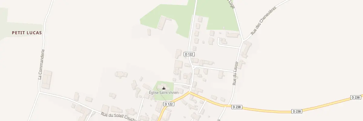 Plan du 33 Rue de l’Eglise Romane à Geay