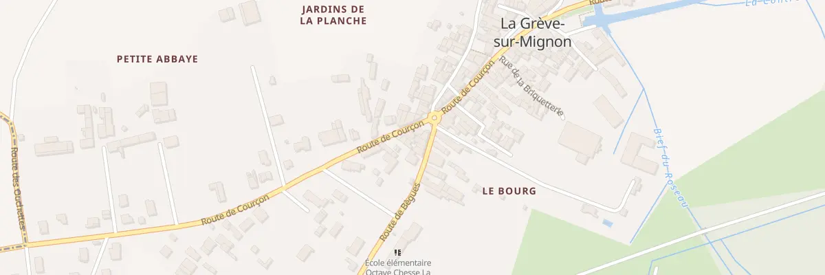 Plan du 29 Rte de Courcon à La Grève-sur-Mignon