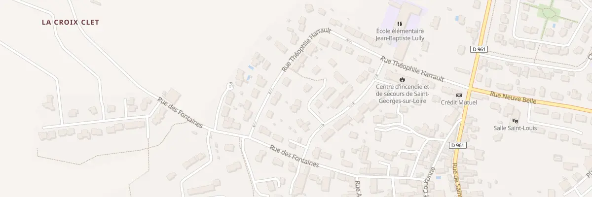 Plan du 7 Rue Maurice Lair à Saint-Georges-sur-Loire