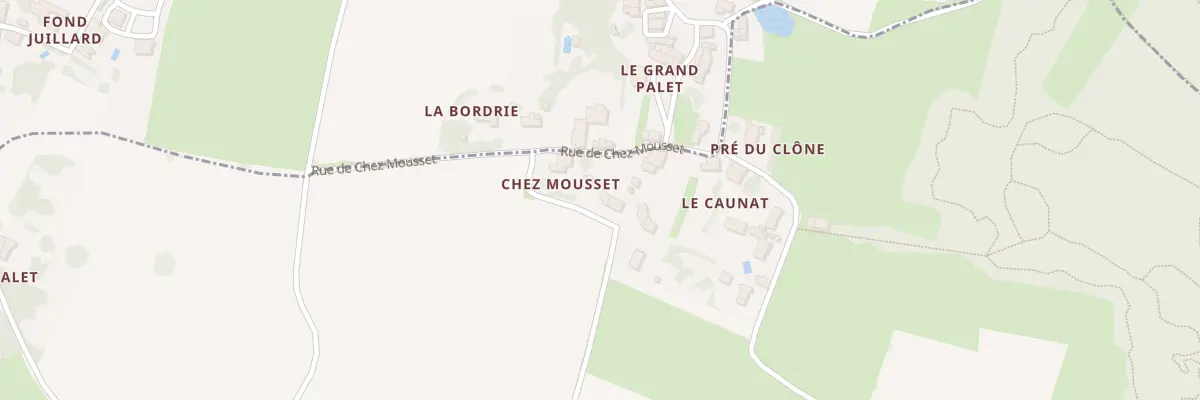 Plan du 3 Imp de Chez Mousset aux Essards