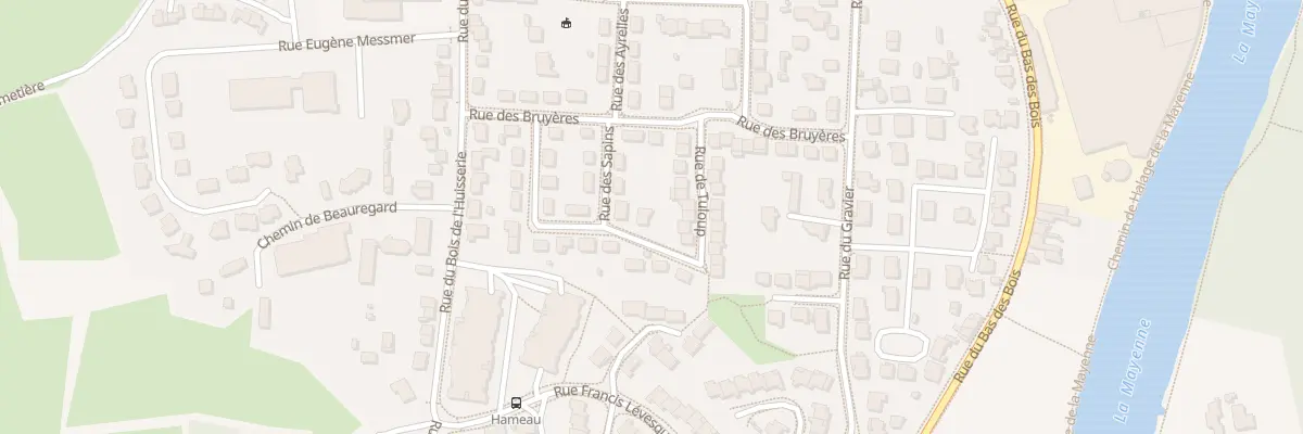 Plan du 33 Rue des Bouleaux à Laval