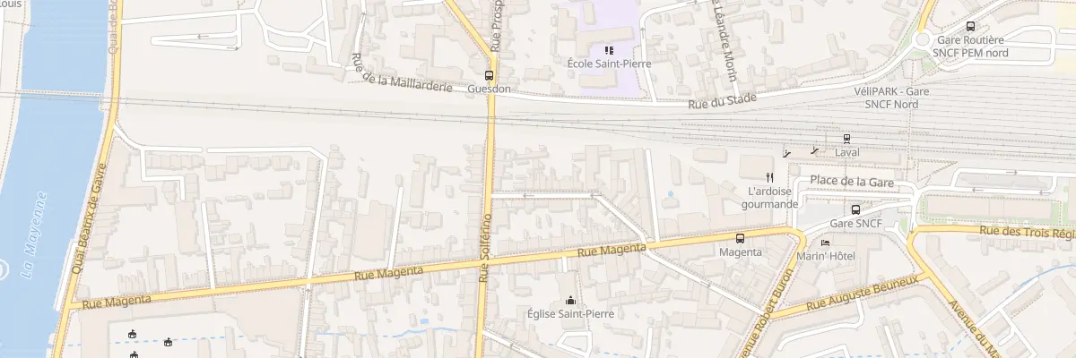 Plan du 5 Rue Albert Després à Laval