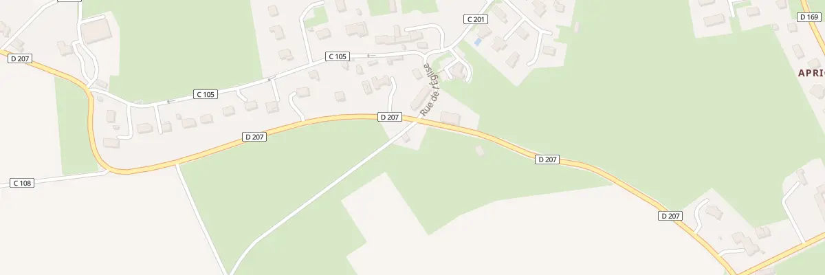 Plan du 5043 L’Eglise à Agy