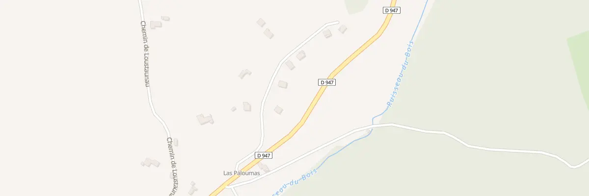 Plan du 4 Lot Las Paloumas à Bugnein