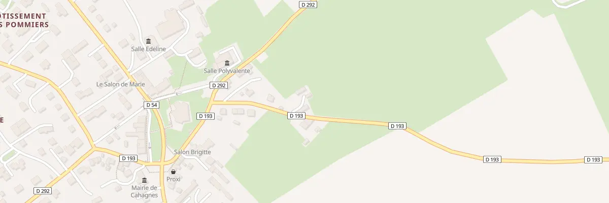 Plan du 7 Rte de Villers-Bocage à Cahagnes