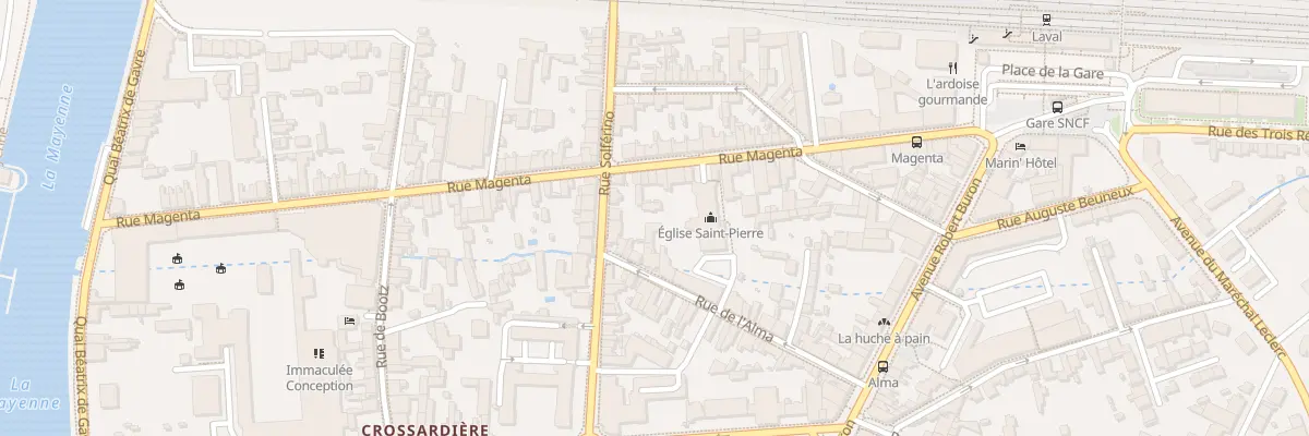 Plan du 30 Rue Magenta à Laval