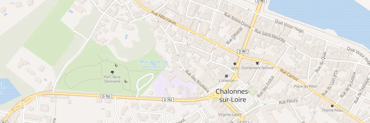 Plan du 14 Rue des Rouleaux à Chalonnes-sur-Loire