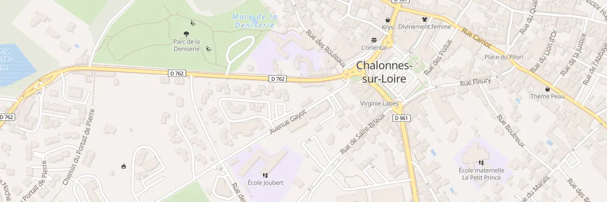 Plan du 2 Av Gayot à Chalonnes-sur-Loire