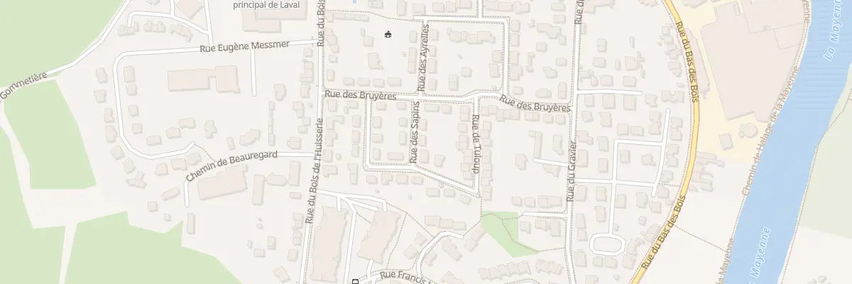 Plan du 9 Rue des Sapins à Laval