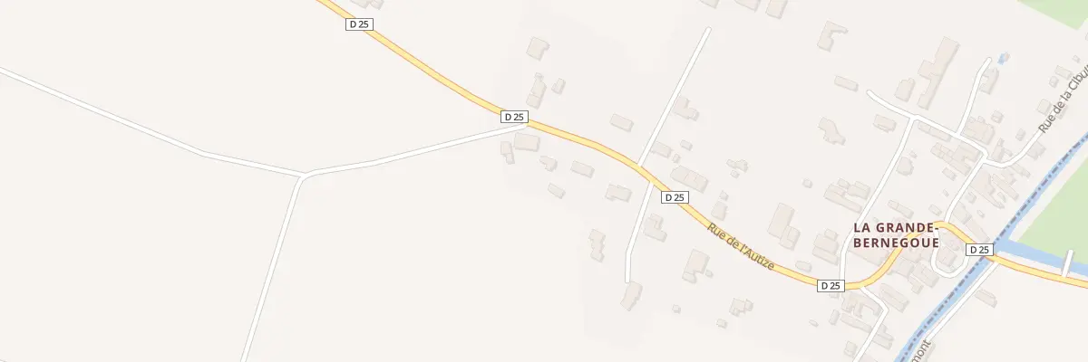 Plan du 5300 Bernegoue à Maillé
