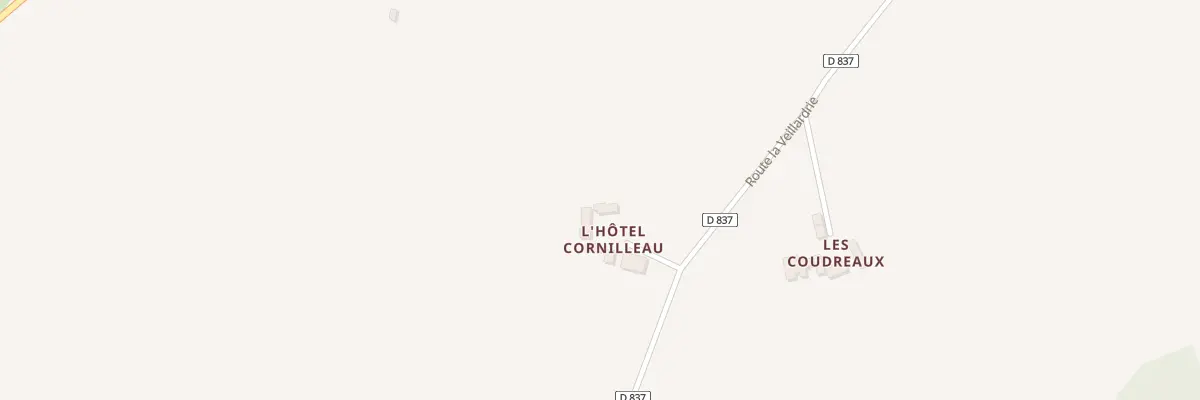 Plan du 94 L’Hotel Cornilleau à Boischampré
