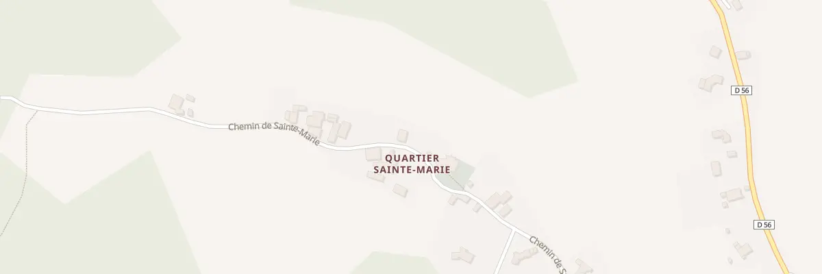 Plan du 582 Che de Sainte Marie à Bonnut