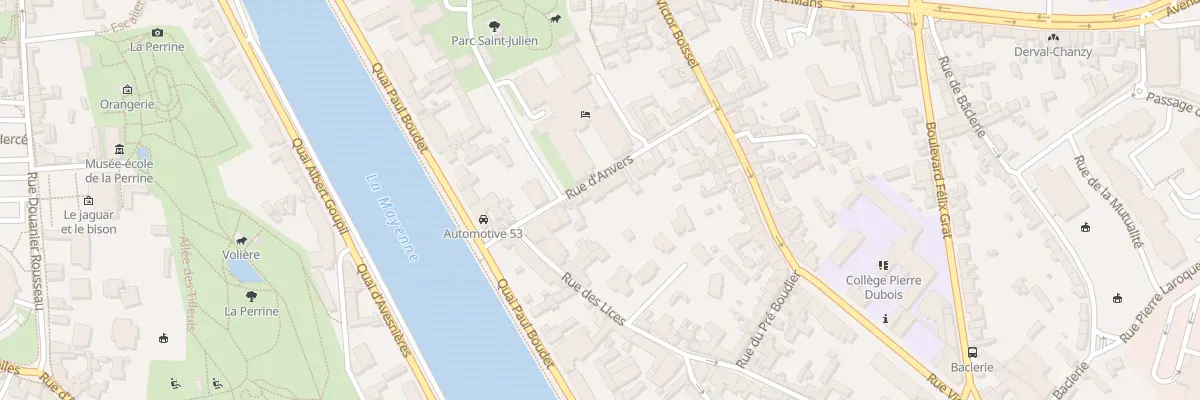Plan du 18 Rue d’Anvers à Laval