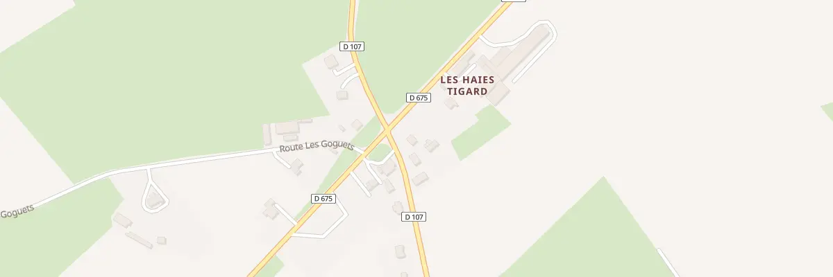 Plan du 599 Rte les Haies Tigard à Saint-Pierre-du-Fresne