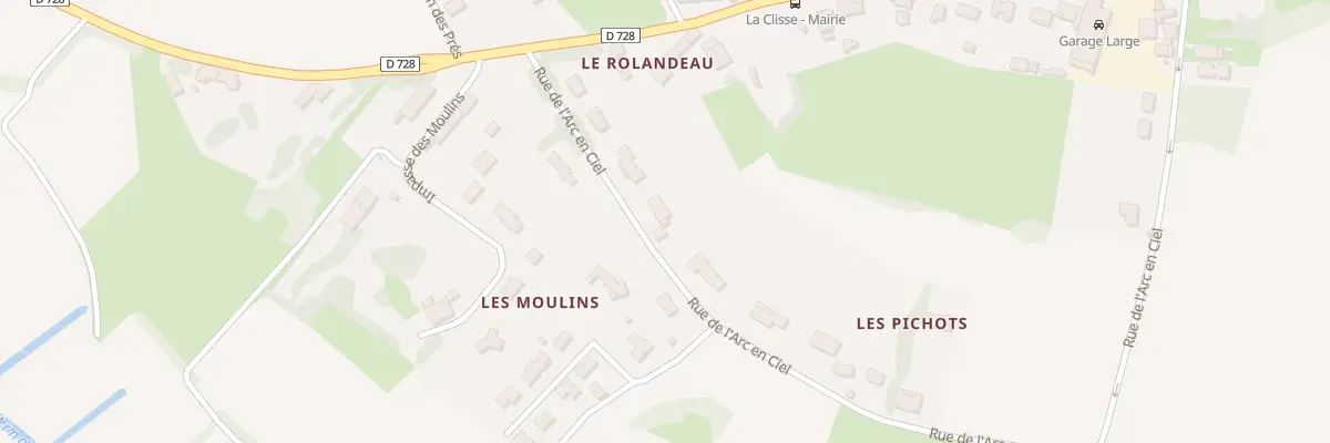 Plan du 34 Rue de l’Arc En Ciel à La Clisse