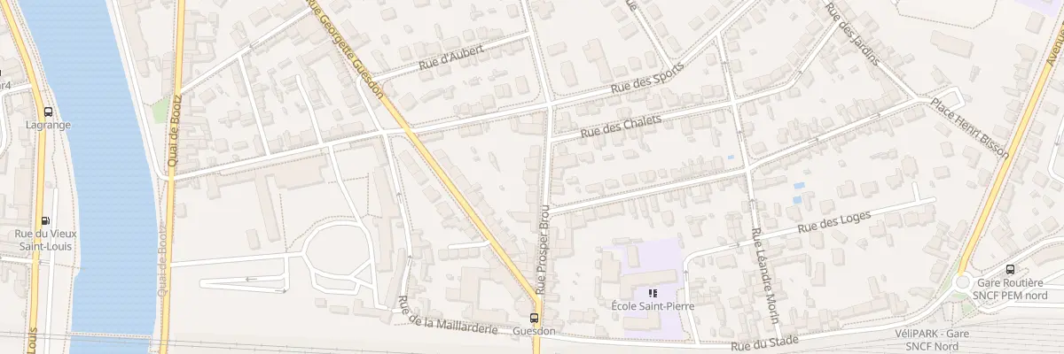 Plan du 27 Rue Prosper Brou à Laval