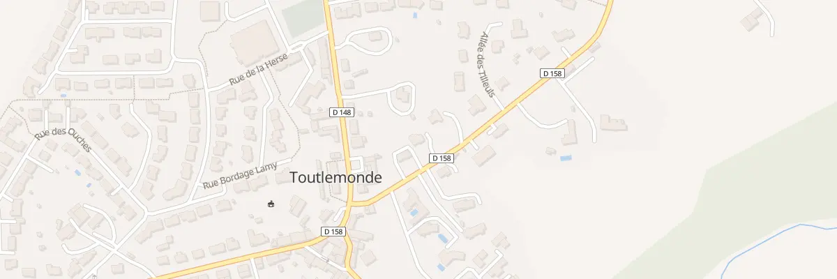 Plan du 3 Rte de Chanteloup à Toutlemonde