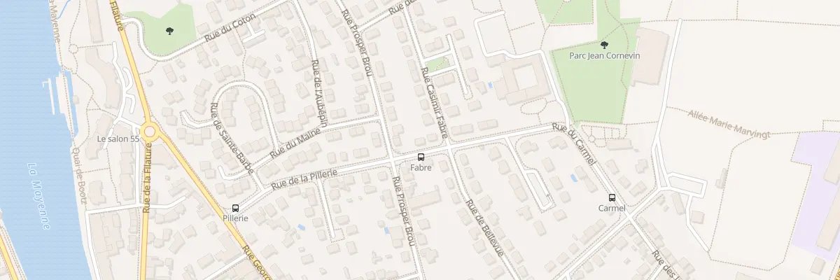 Plan du 47 Rue de la Pillerie à Laval