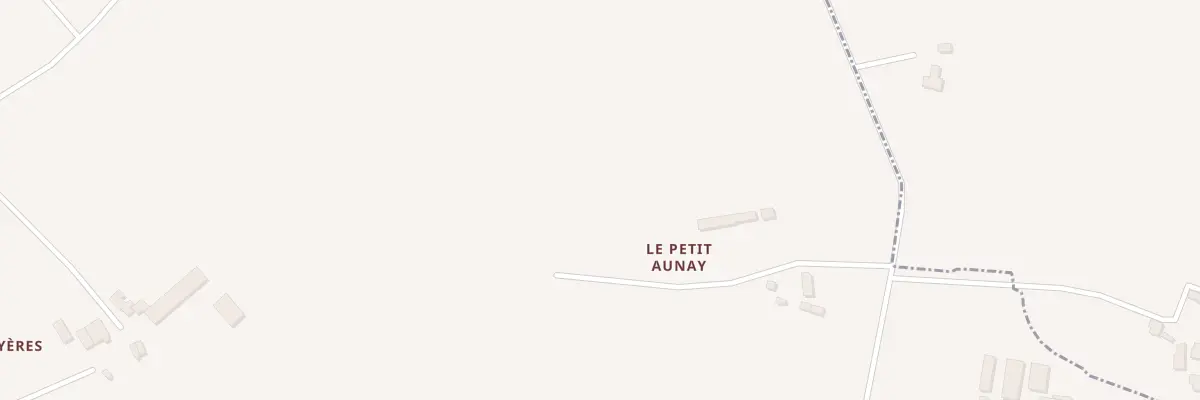 Plan du 3 Le Petit Aunay à Brecé