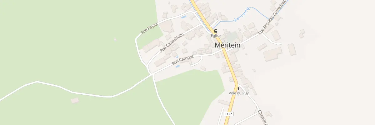 Plan du 1 Rue Campot à Méritein
