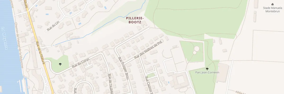 Plan du 17 Rue des Maîtres de Pré à Laval