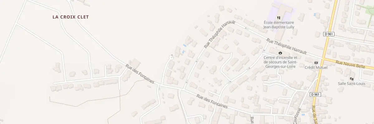 Plan du 32 Rue Théophile Harrault à Saint-Georges-sur-Loire