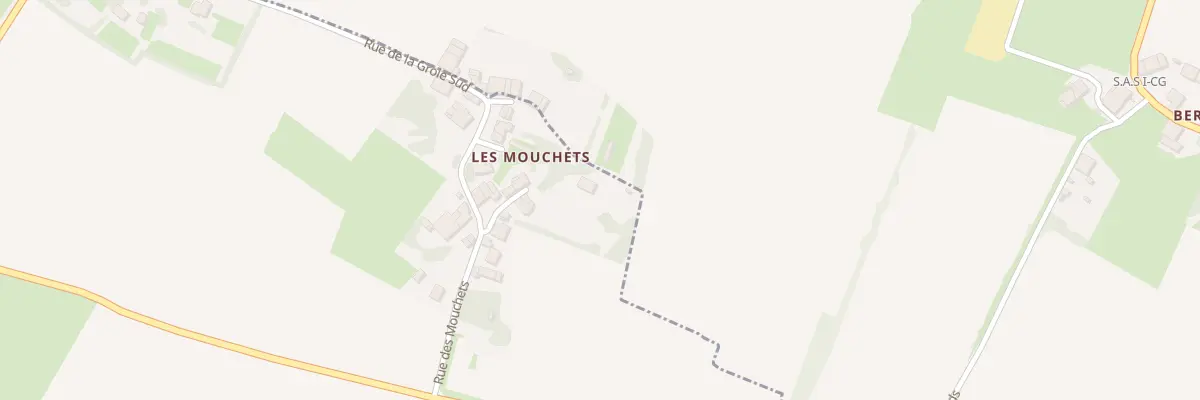 Plan du 8 Imp des Mouchets à Soulignonne