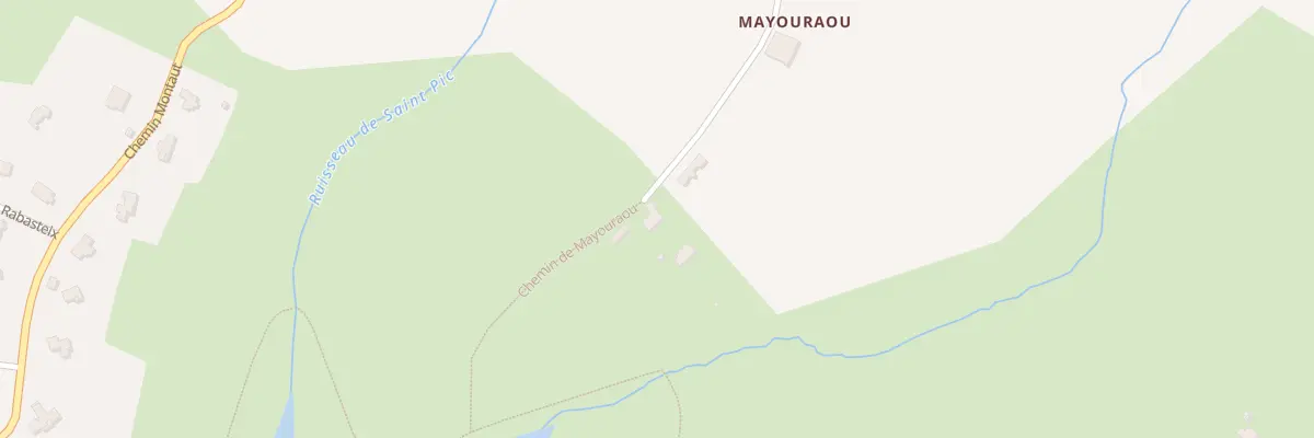 Plan du 9087 Che Montaut à Orthez