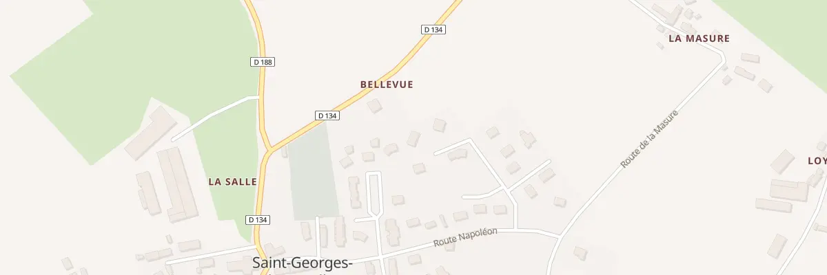 Plan du 283 Lot La Mazure à Saint-Georges-de-Rouelley