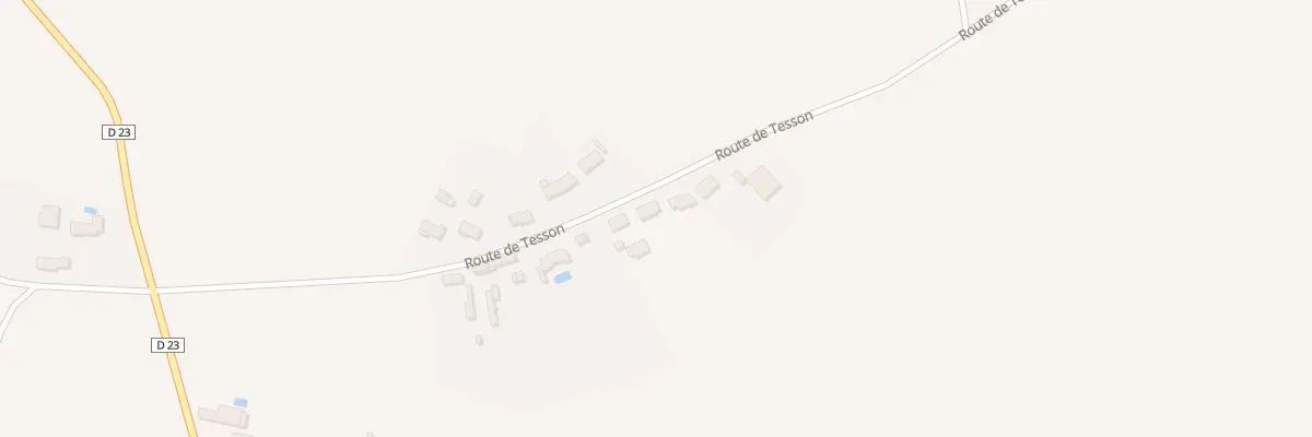 Plan du 70 Rte de Tesson à Saint-Martin-de-Fraigneau