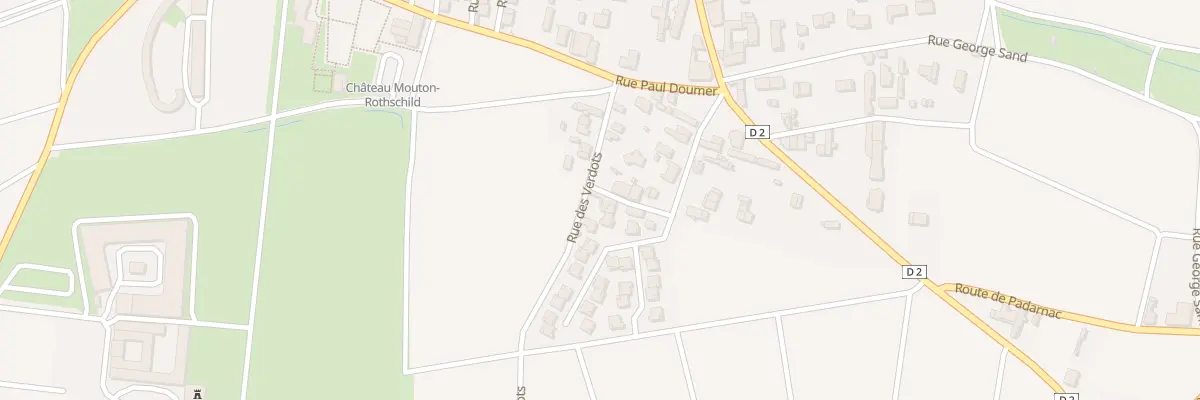 Plan du 16 Rue des Verdots à Pauillac