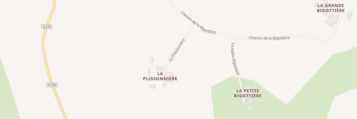Plan du 700 Che de la Bigottière à Nuillé-sur-Vicoin