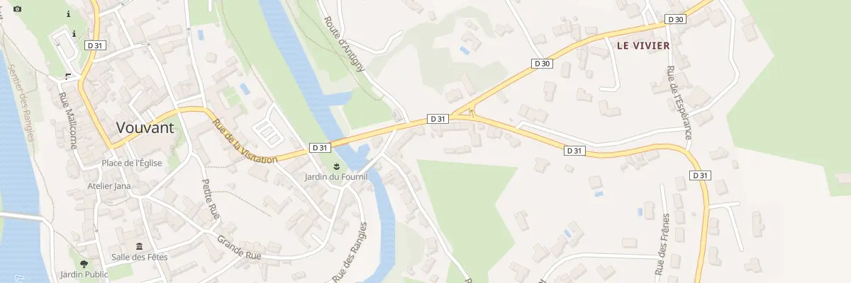 Plan du 4 Rue de la filée à Vouvant