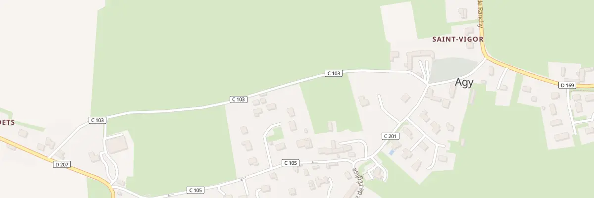 Plan du 5095 All du Clos des Ormes à Agy