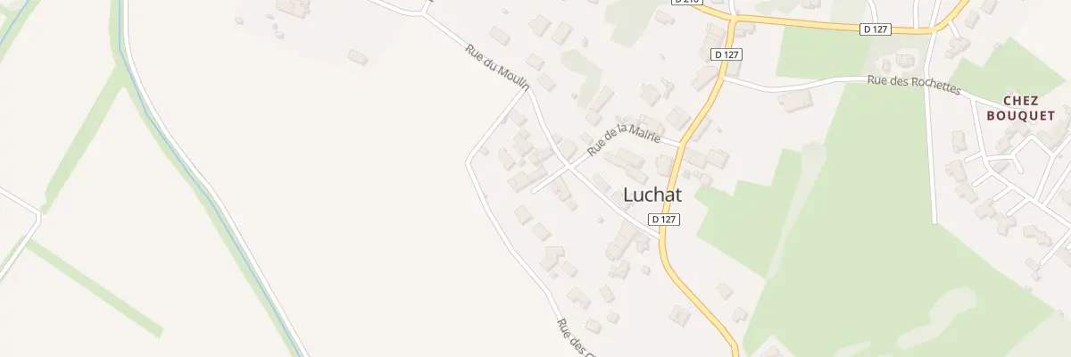 Plan du 3 Imp des Champs de Bas à Luchat