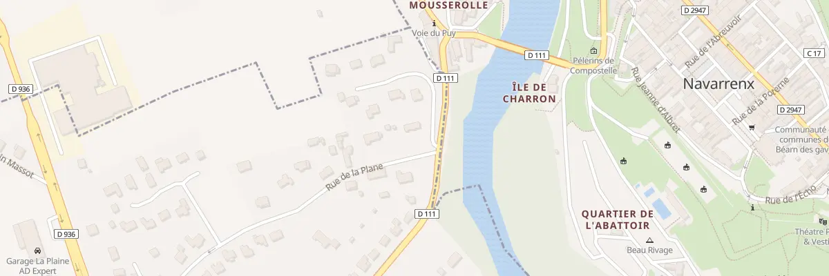 Plan du 1 Lot Anglade à Susmiou