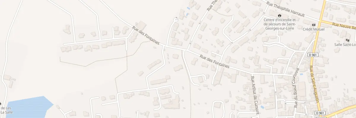 Plan du 19 Rue des Fontaines à Saint-Georges-sur-Loire