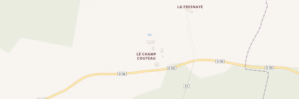 Plan du 1695 Rte de Saint-Léger à Saint-Augustin-des-Bois