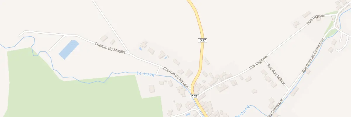 Plan du 4 Che du Moulin à Méritein