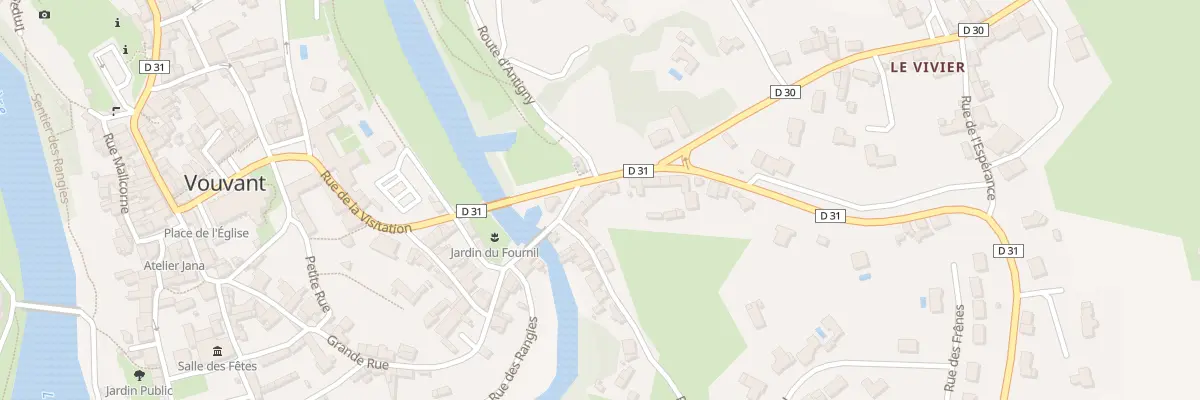 Plan du 86 Gr Grande Rue à Vouvant