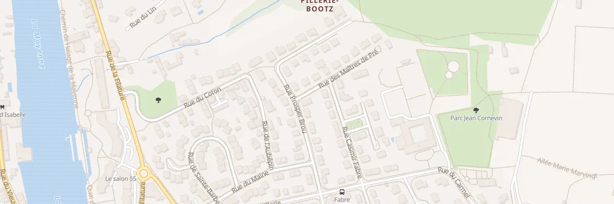 Plan du 2 Rue des Maîtres de Pré à Laval