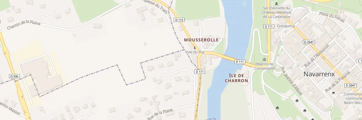Plan du 2 Lot Anglade à Susmiou