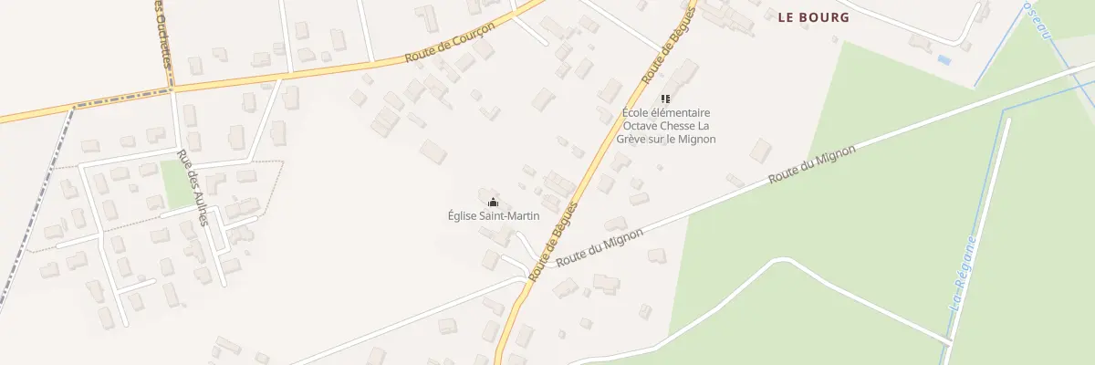 Plan du 30 Rte de Bègues à La Grève-sur-Mignon