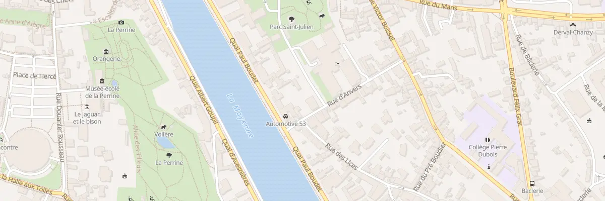 Plan du 9 Rue d’Anvers à Laval