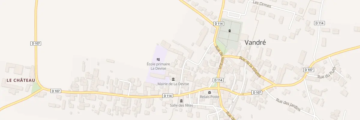 Plan du 7 Rue de la Boulangerie à La Devise