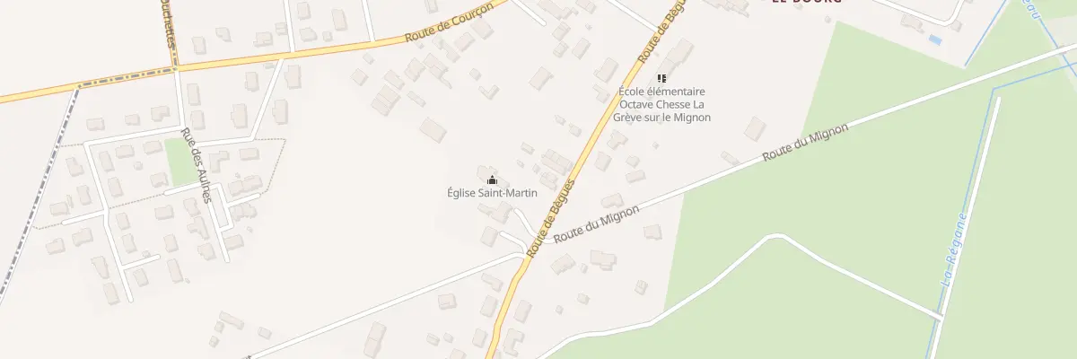 Plan du 34 Rte de Bègues à La Grève-sur-Mignon