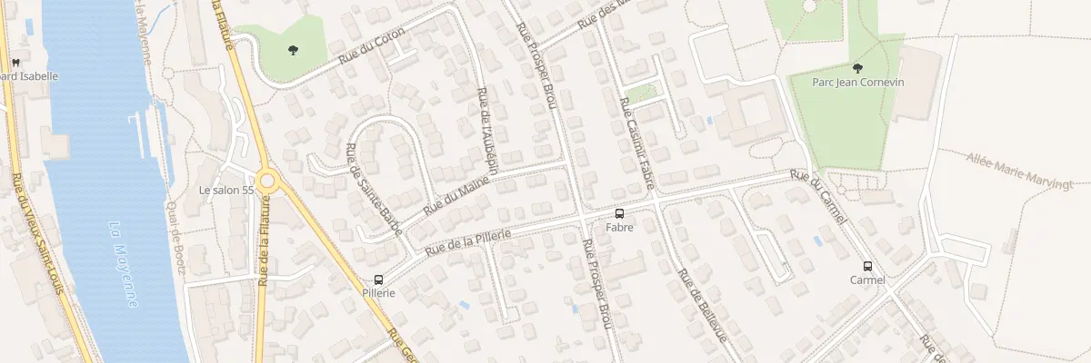 Plan du 5 Rue du Maine à Laval
